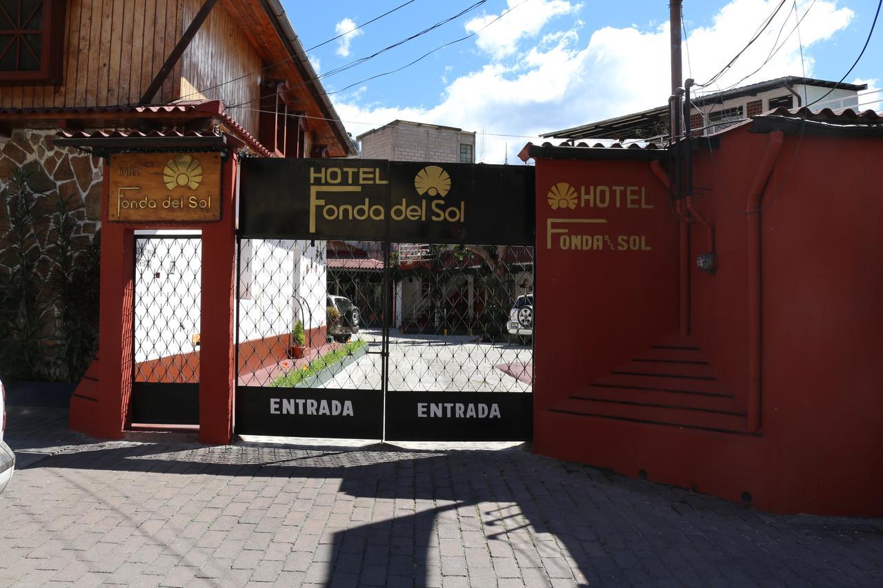 Hotel Fonda Del Sol Panajachel Exterior foto